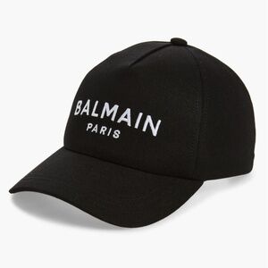 LIKE NEW Balmain Embroidered Baseball Cap